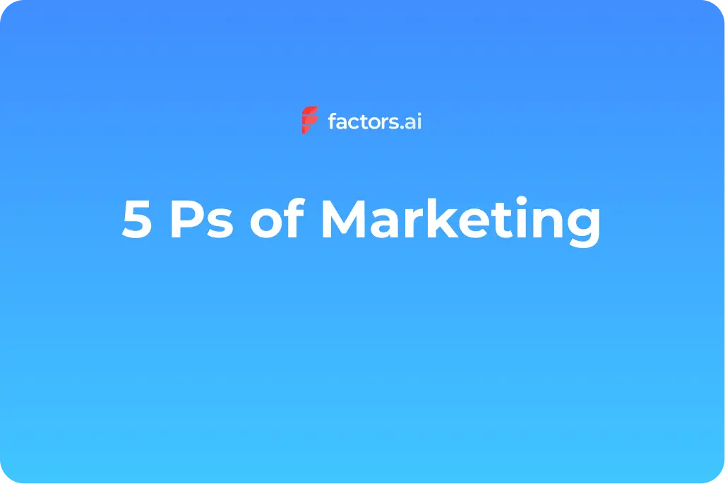 5 Ps of Marketing Explained