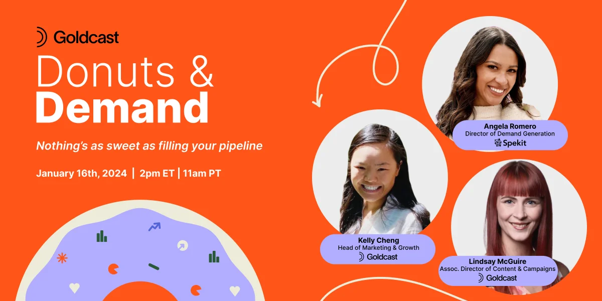 Donuts & Demand by Goldcast