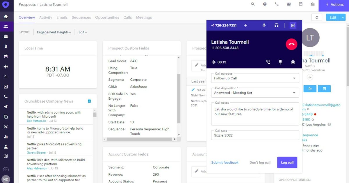 Bring call intelligence to seller workflows with Kaia for Outreach...