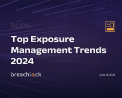 Top Exposure Management Trends 2024