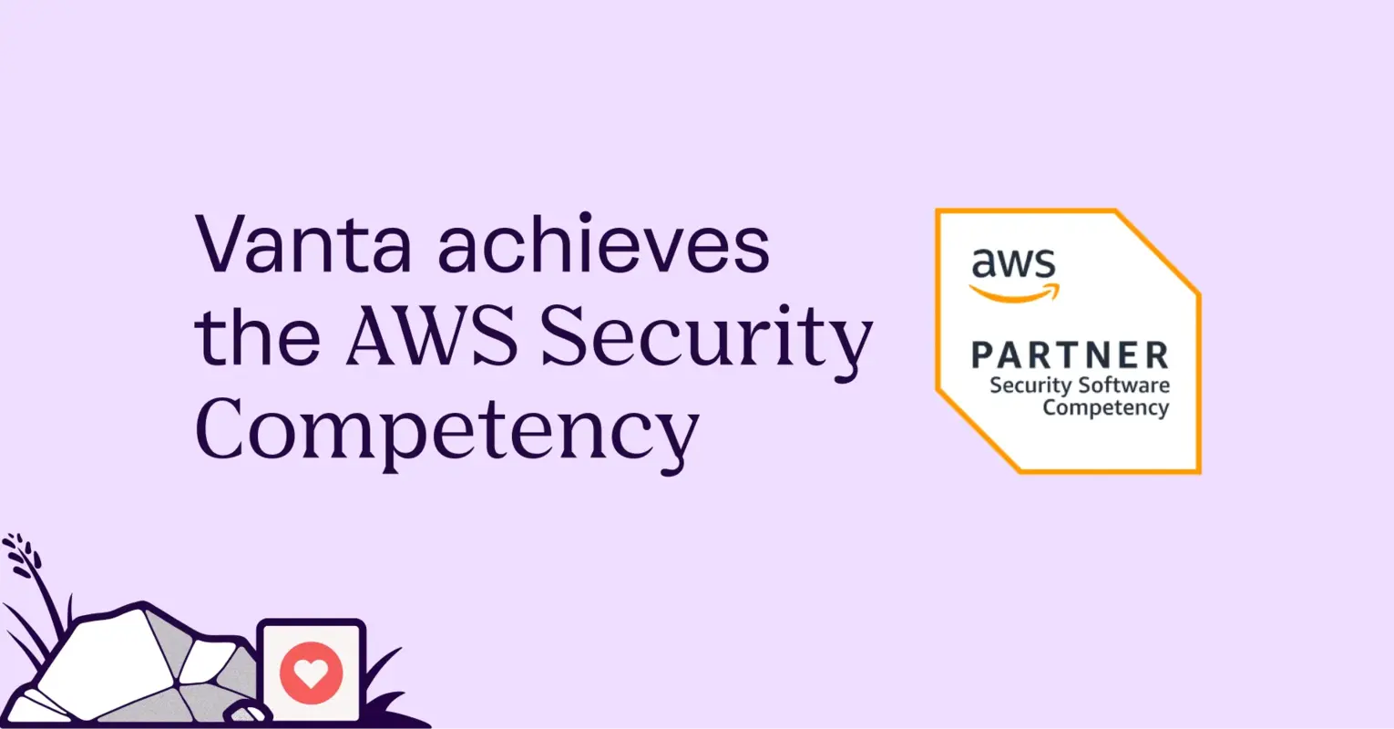 Vanta continues AWS momentum with Security Competency achievement