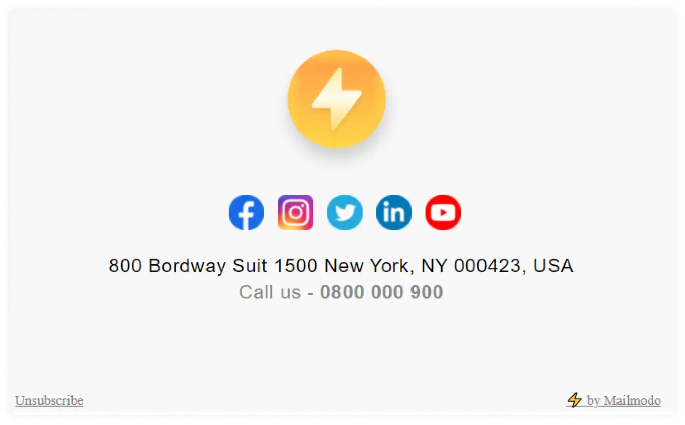 8 Inspiring Email Footer Examples in 2023