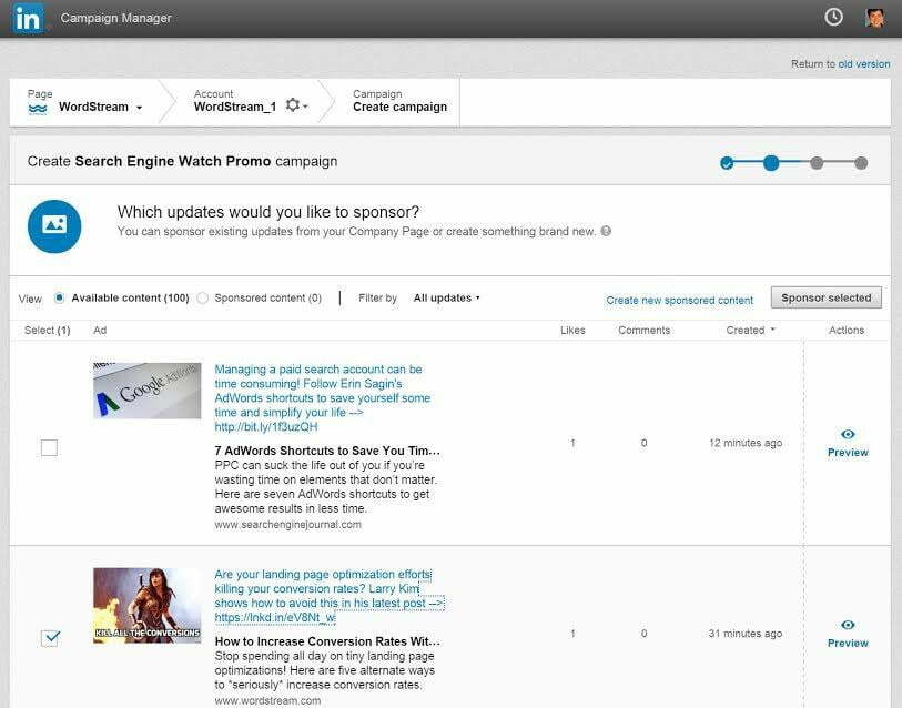 LinkedIn Ads Rolls Out New Campaign Management Tool (And I Love It)