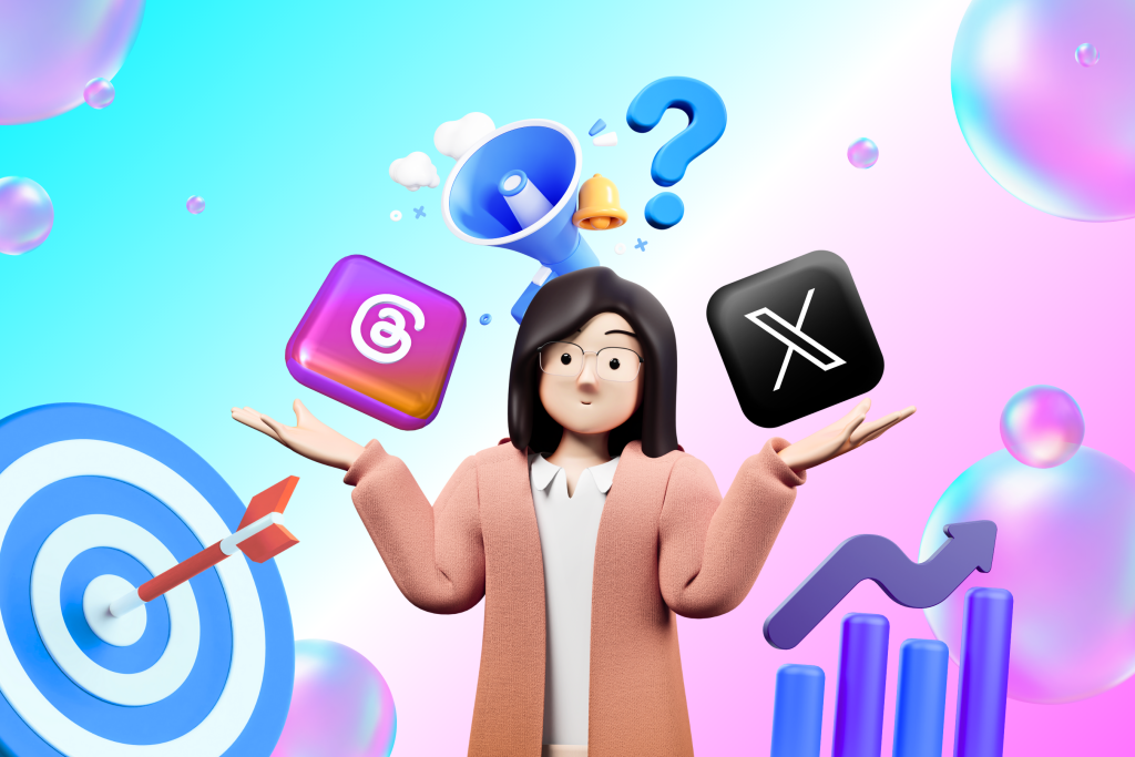 Threads versus X (Twitter): Which is better for marketing