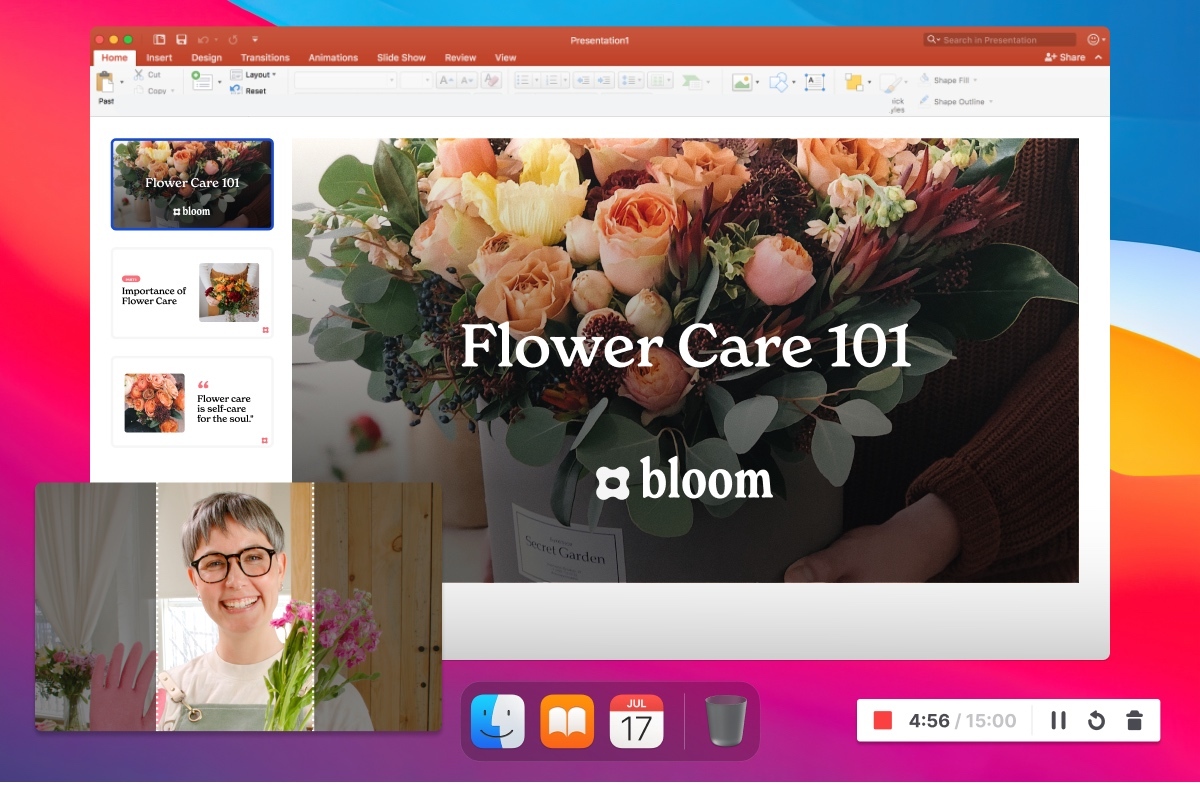 How to Video Record Yourself Presenting A PowerPoint