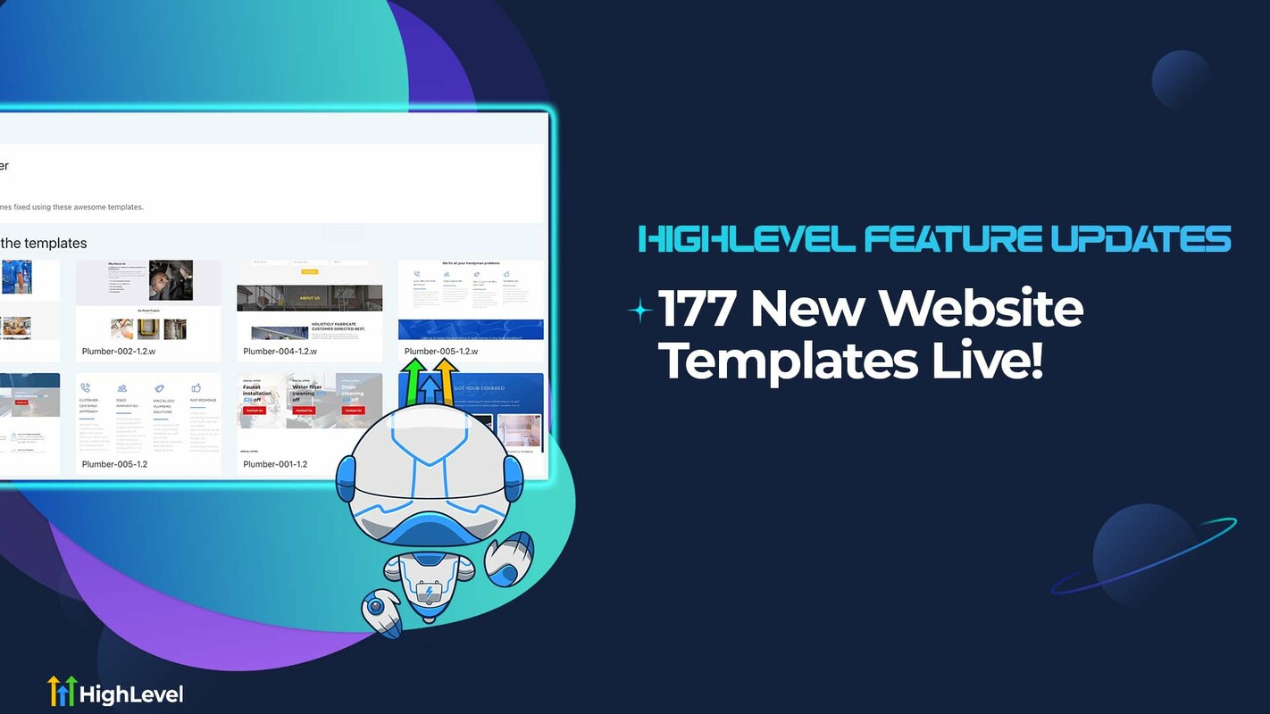 177 New Website Templates Live!