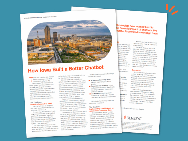 How Iowa built a better chatbot