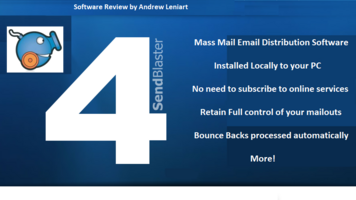 Comprehensive SendBlaster Review | Locally installed Mass Email Mailout Software