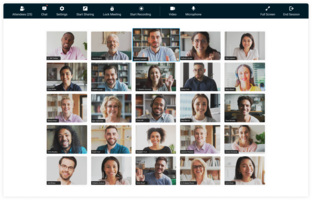 Zoho Meeting introduces video conferencing with multiple video feeds