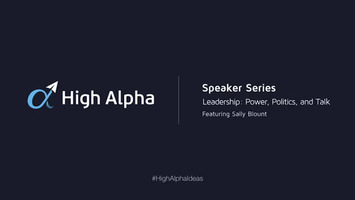 Speaker Series with Sally Blount, Dean of the Kellogg School of Management