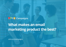 What makes an email marketing product the best?