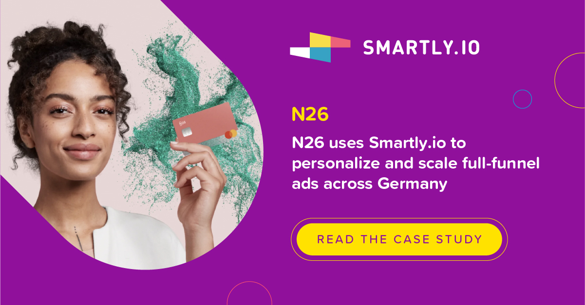 N26 uses Smartly.io to personalize and scale full-funnel ads across Germany