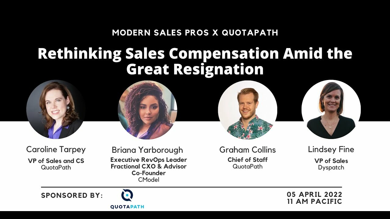 Rethinking Sales Compensation Amid The Great Resignation