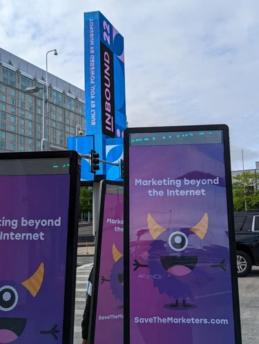 Scrunchie's "Marketing beyond the Internet" campaign delivers at INBOUND 2022