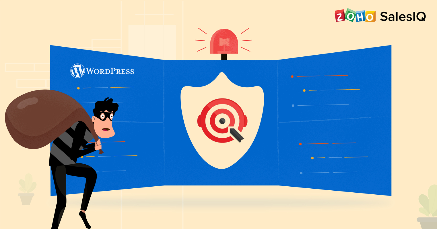 Adding the silver shield to your Zoho SalesIQ's plug-in for WordPress