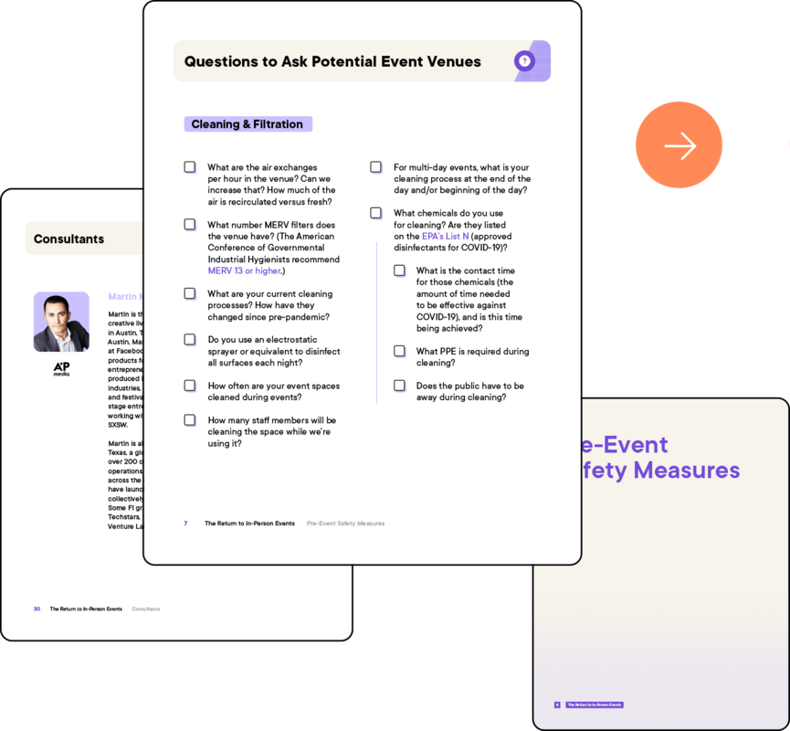 COVID-19 Safety Guidelines for the Events Industry