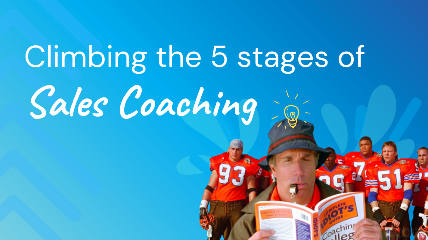 The 5 stages of the sales coaching to solve all your challenges as a manager