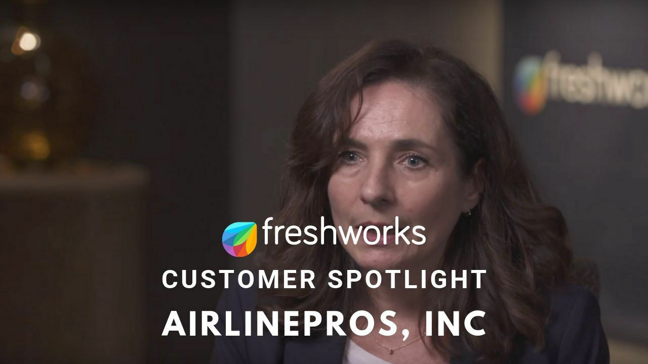 Freshworks Customer Testimonial - AirlinePros