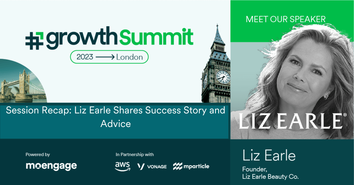 Liz Earle Shares Success Story and Advice at #GROWTH Summit London 2023