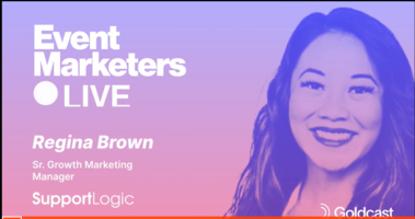 Events Marketers Live with Regina Brown