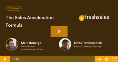 The Sales Acceleration Formula