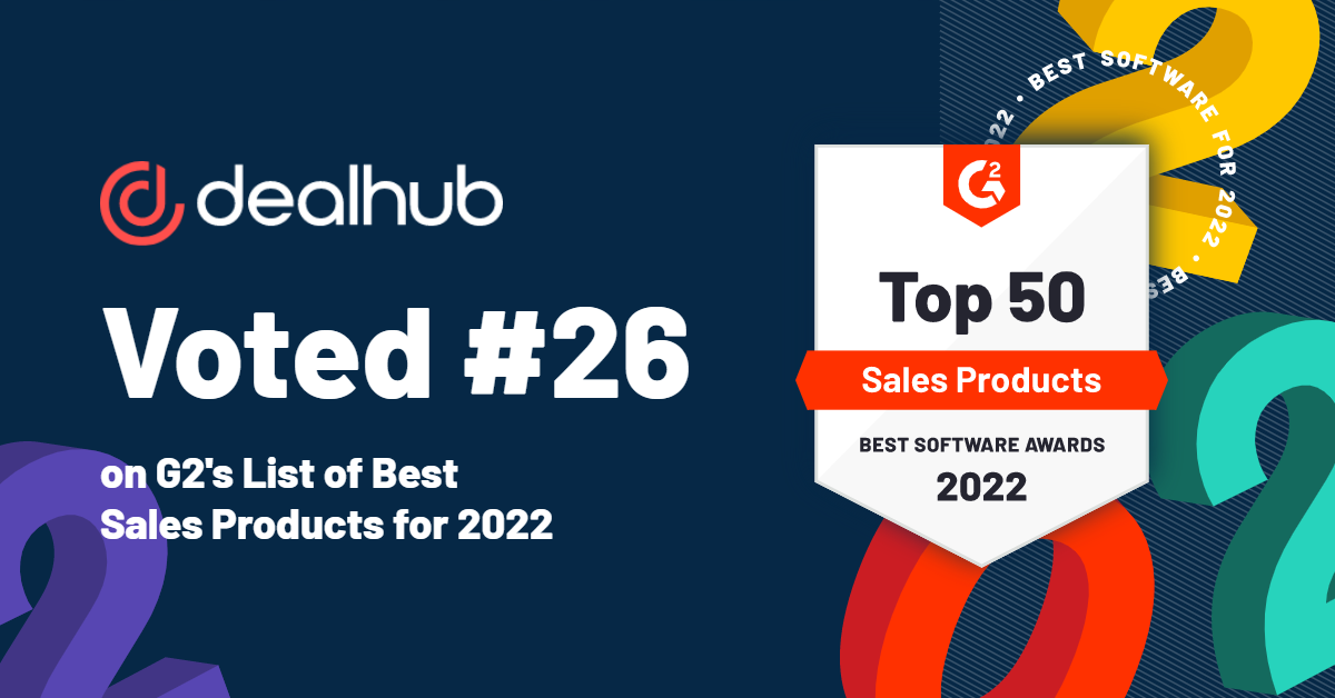 DealHub CPQ Recognized as a Best Sales Product for 2022