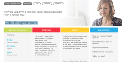 How do you drive a complex social media operation with a simple tool?