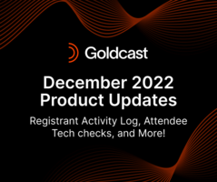 What's New with Goldcast? December 2022 Product Updates