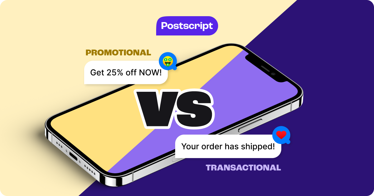 Promotional vs. Transactional SMS
