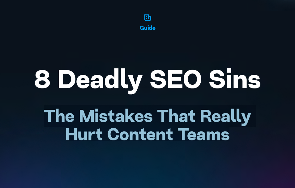 8 Deadly SEO Sins