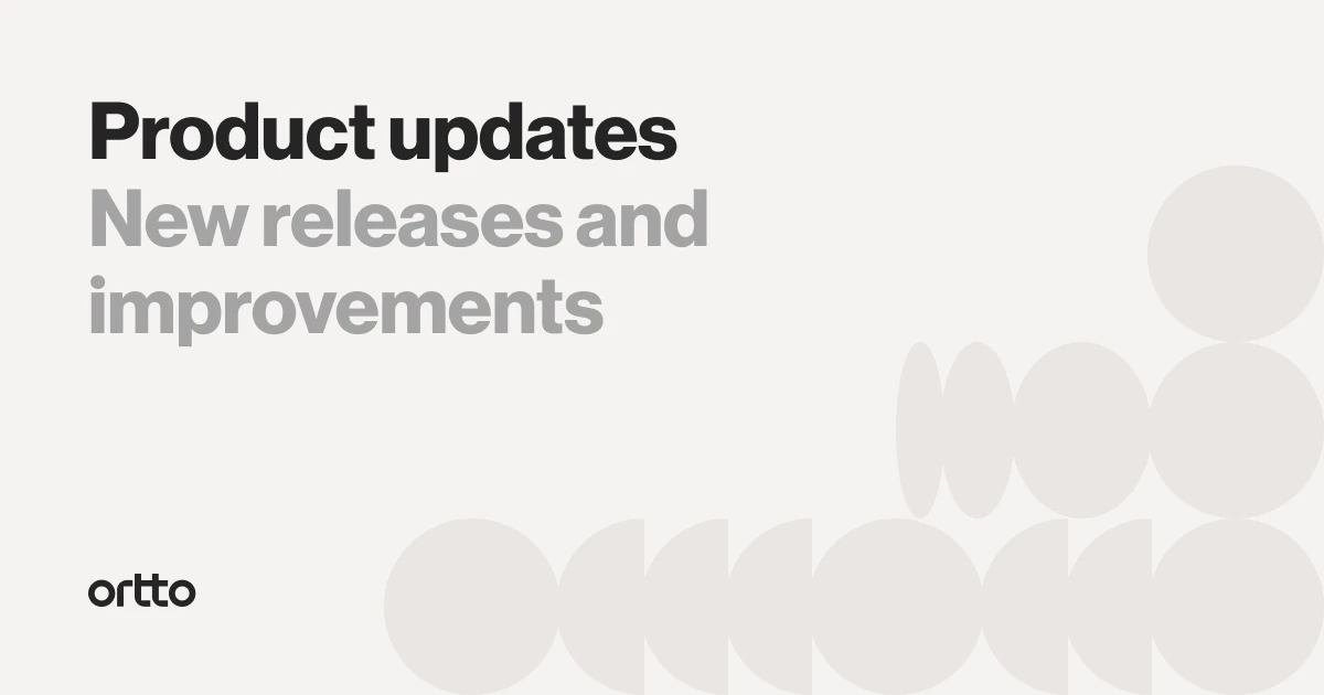 Product Updates