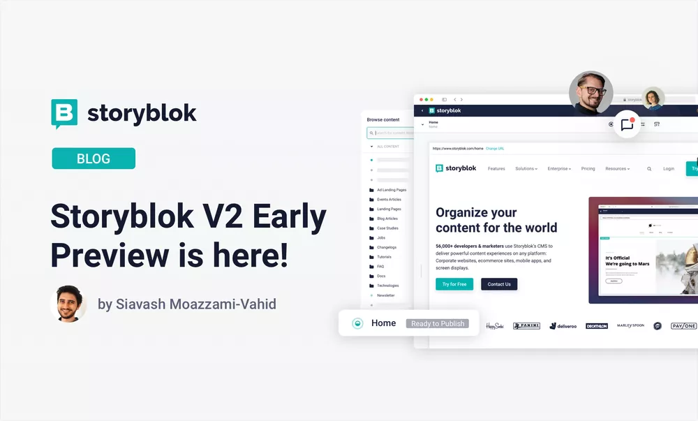 Storyblok V2 Early Preview is here!