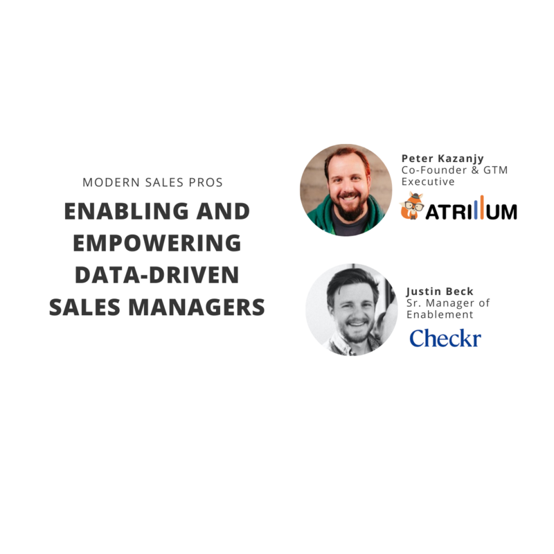 Enabling and Empowering Data-Driven Sales Managers