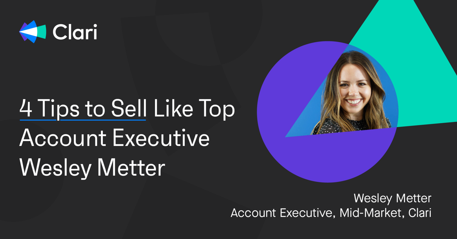 4 Tips to Help You Sell Like Wesley Metter