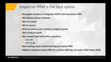 Supercharge Your Channel Tech Stack with Microsoft Dynamics and Impartner PRM