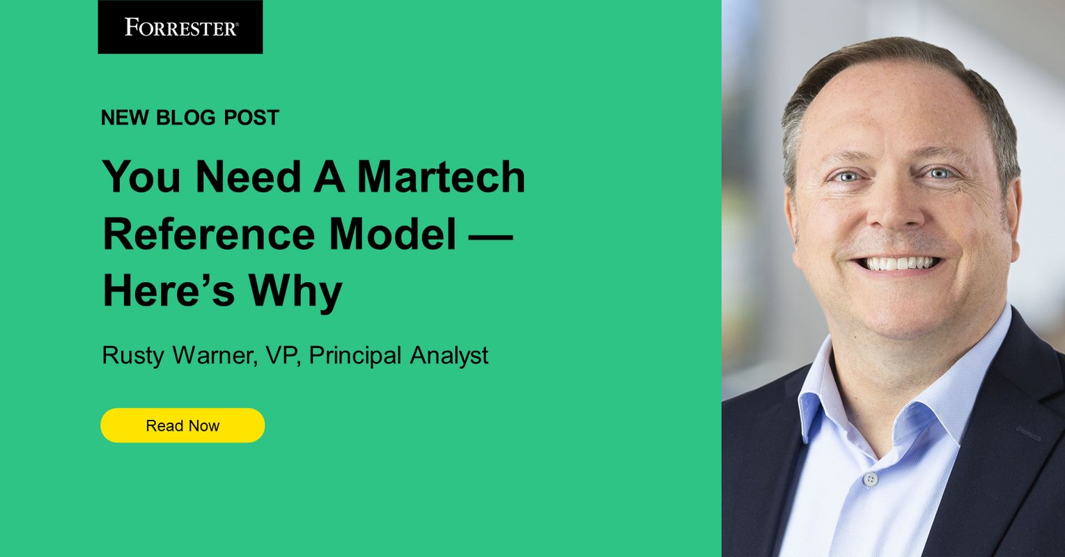 You Need A Martech Reference Model - Here's Why