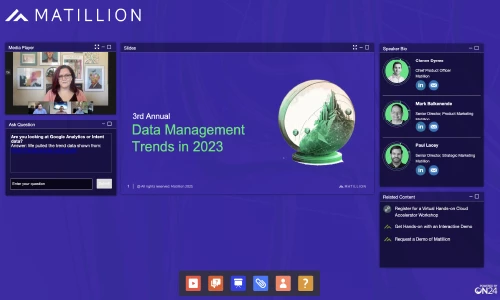 Matillion delivers engaging global event, generates significant pipeline with ON24
