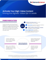 Opt-in Leads with PureSyndication