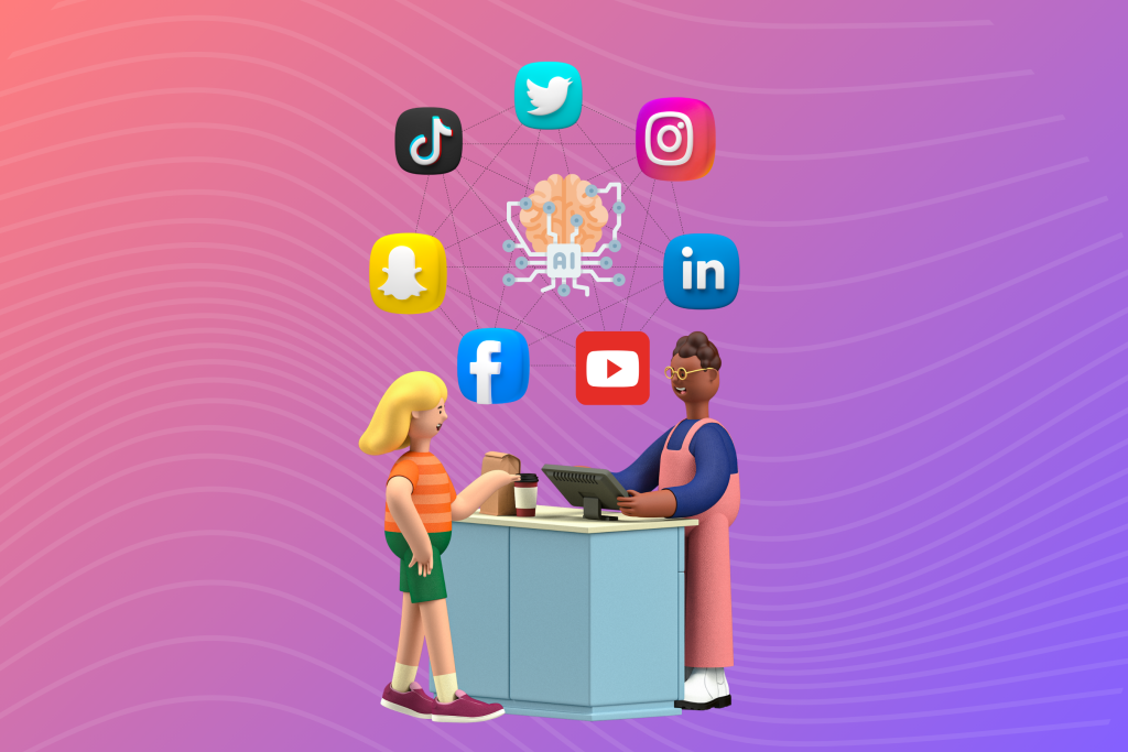The role of AI in social media content curation