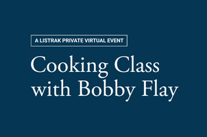 Listrak Private Virtual Event: Bobby Flay Private Interactive Cooking Class