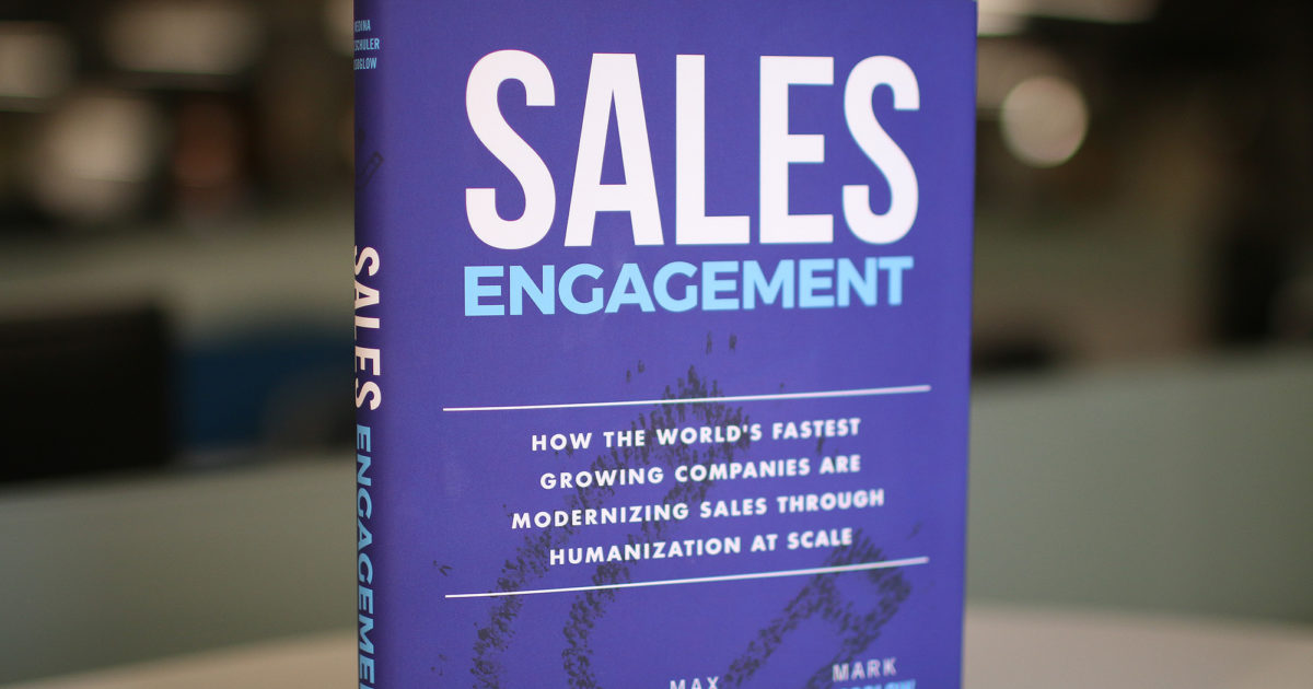 The Book on Sales Engagement is out NOW!