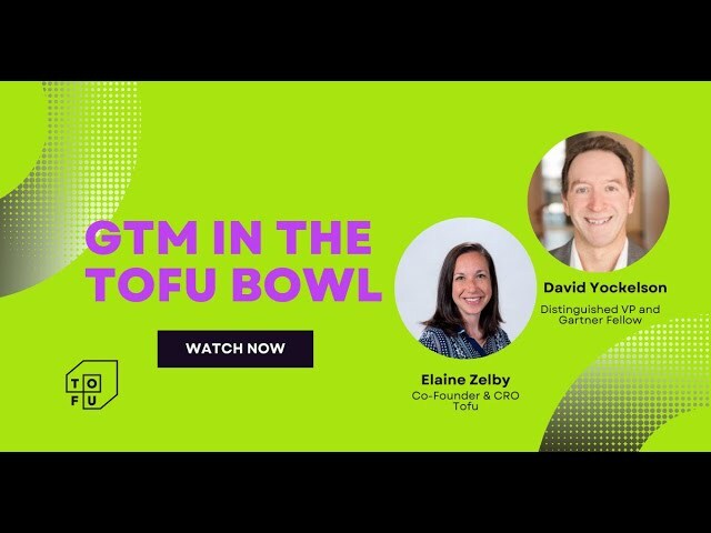 AI and ABM with David Yockelson | GTM in the Tofu Bowl