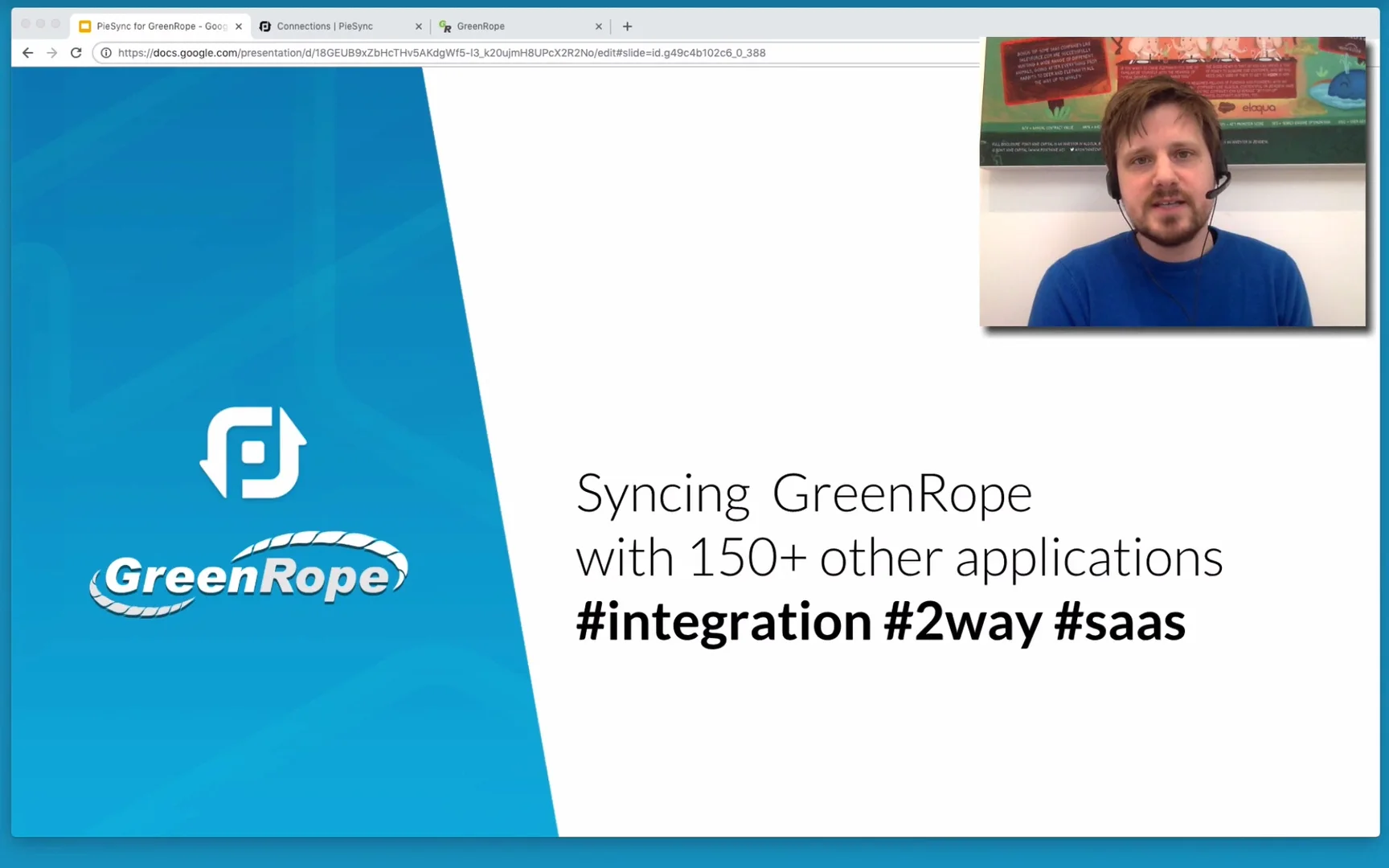 GreenRope & PieSync's Integration: Seamless 2-way contact sync with 150+ applications