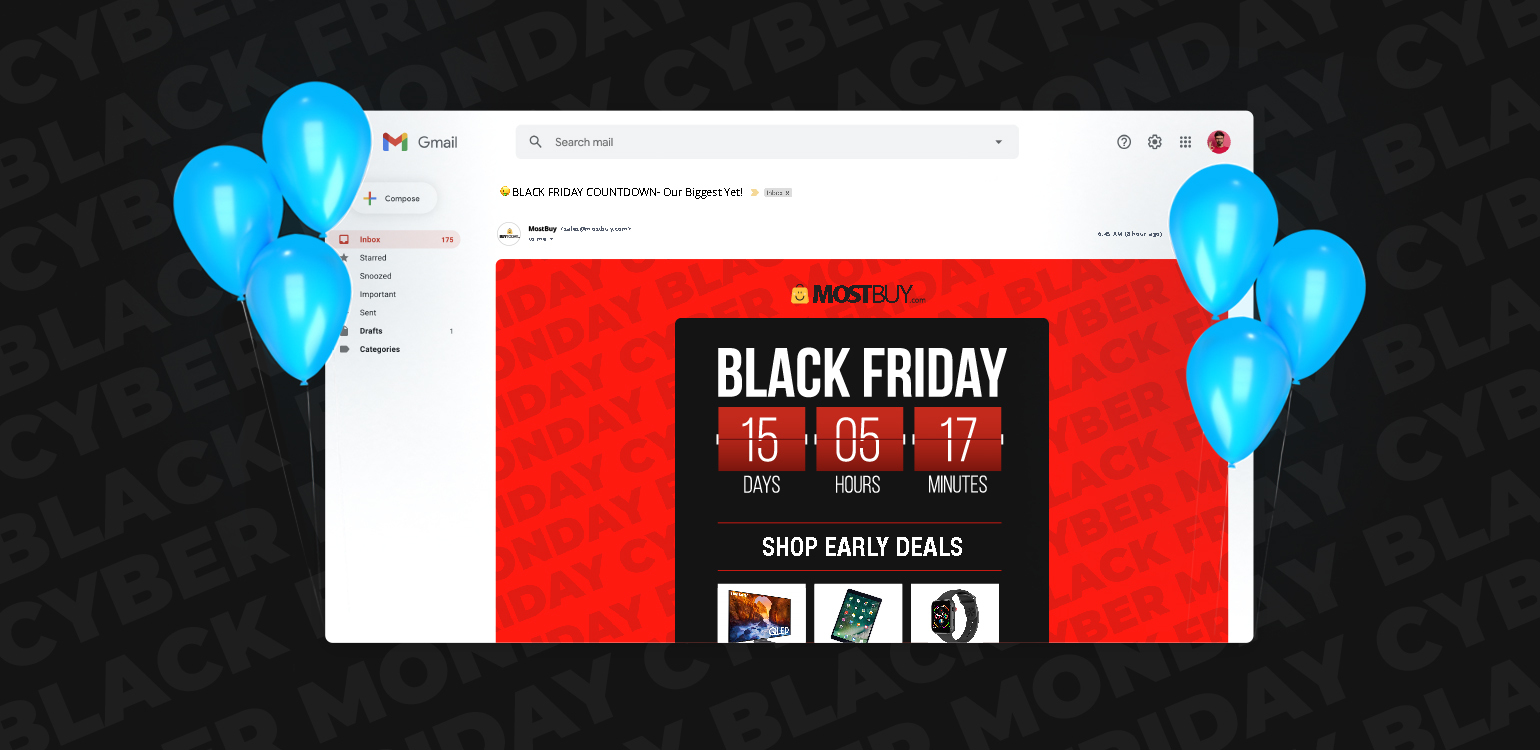 Email Best Practices for Black Friday & Cyber Monday