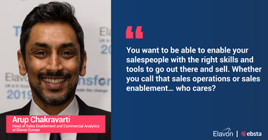 Sales Operations vs Sales Enablement with Arup Chakravarti