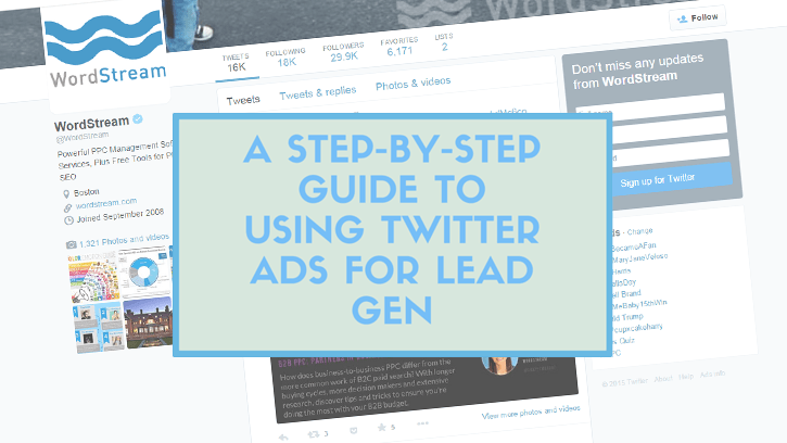 Using Twitter Ads for Lead Generation [PPC U]