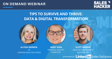 Tips to Survive and Thrive: Data & Digital Transformation