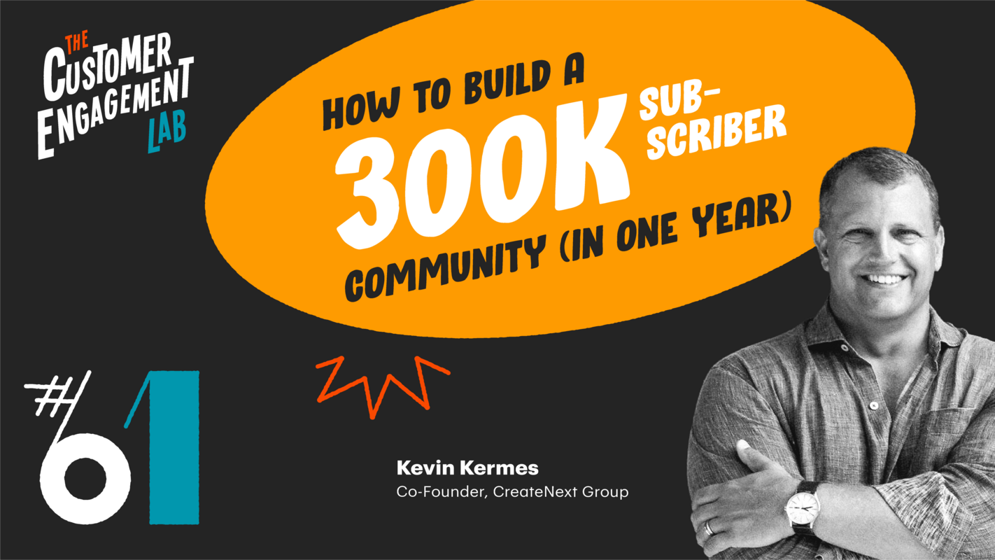 Ep. 61 How to build a 300K subscriber community in one year?