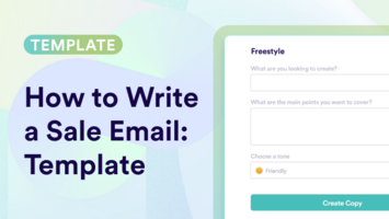 Sale Email Templates: How To Write & Examples