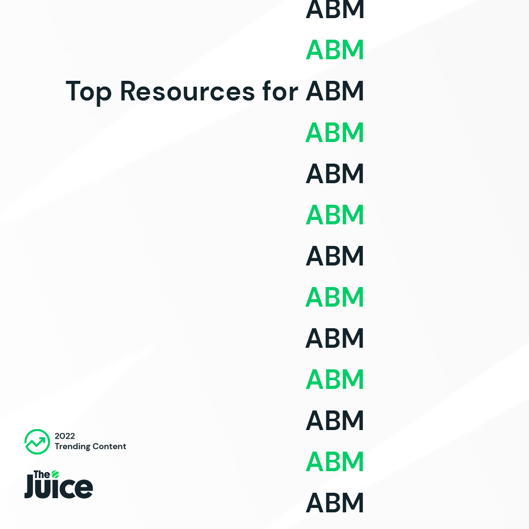 Top Resources for ABM Pros - 2023